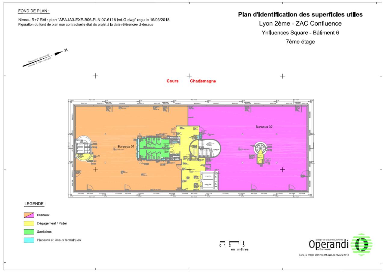 Bureau Lyon 895m² Location bureau Lyon Rhône OLBUR2426245 25